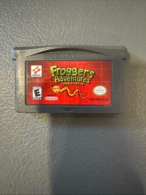 Konami Frogger's Adventures: Temple of the Frog - Gray Cartridge
